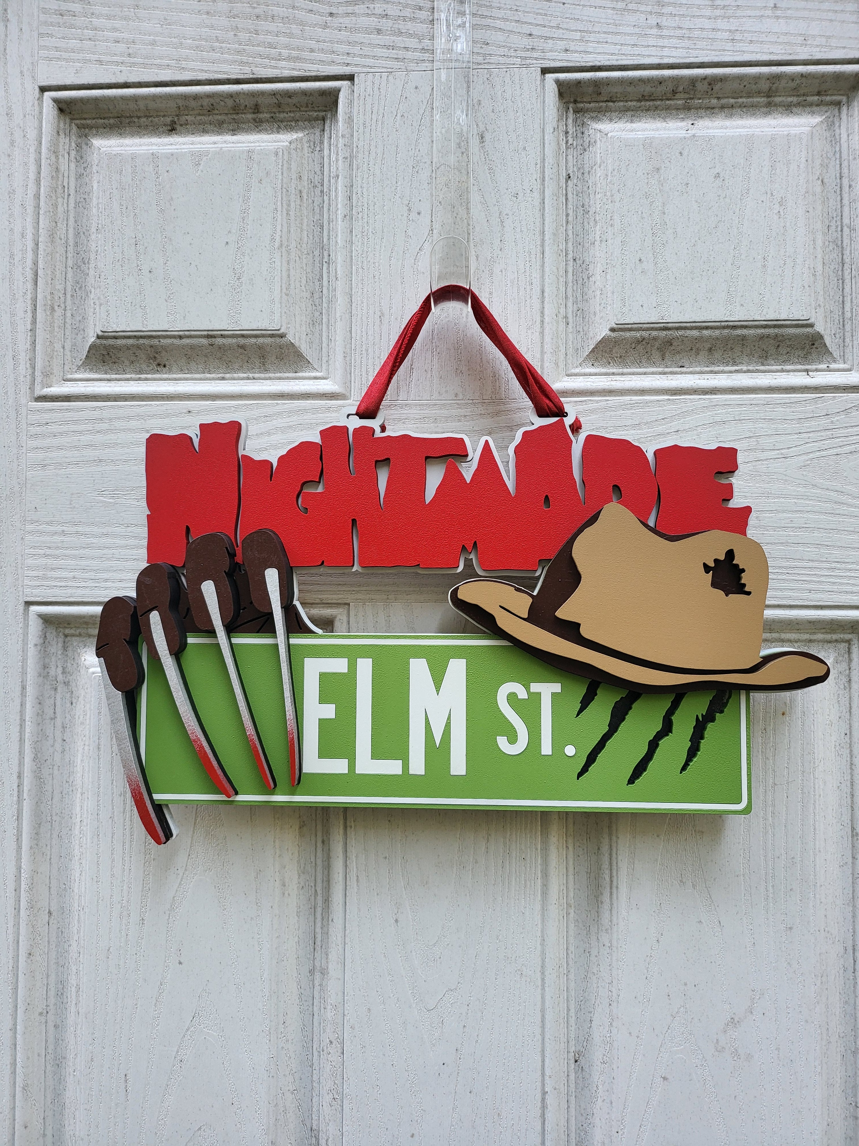 Nightmare On Elm St Door Hanger