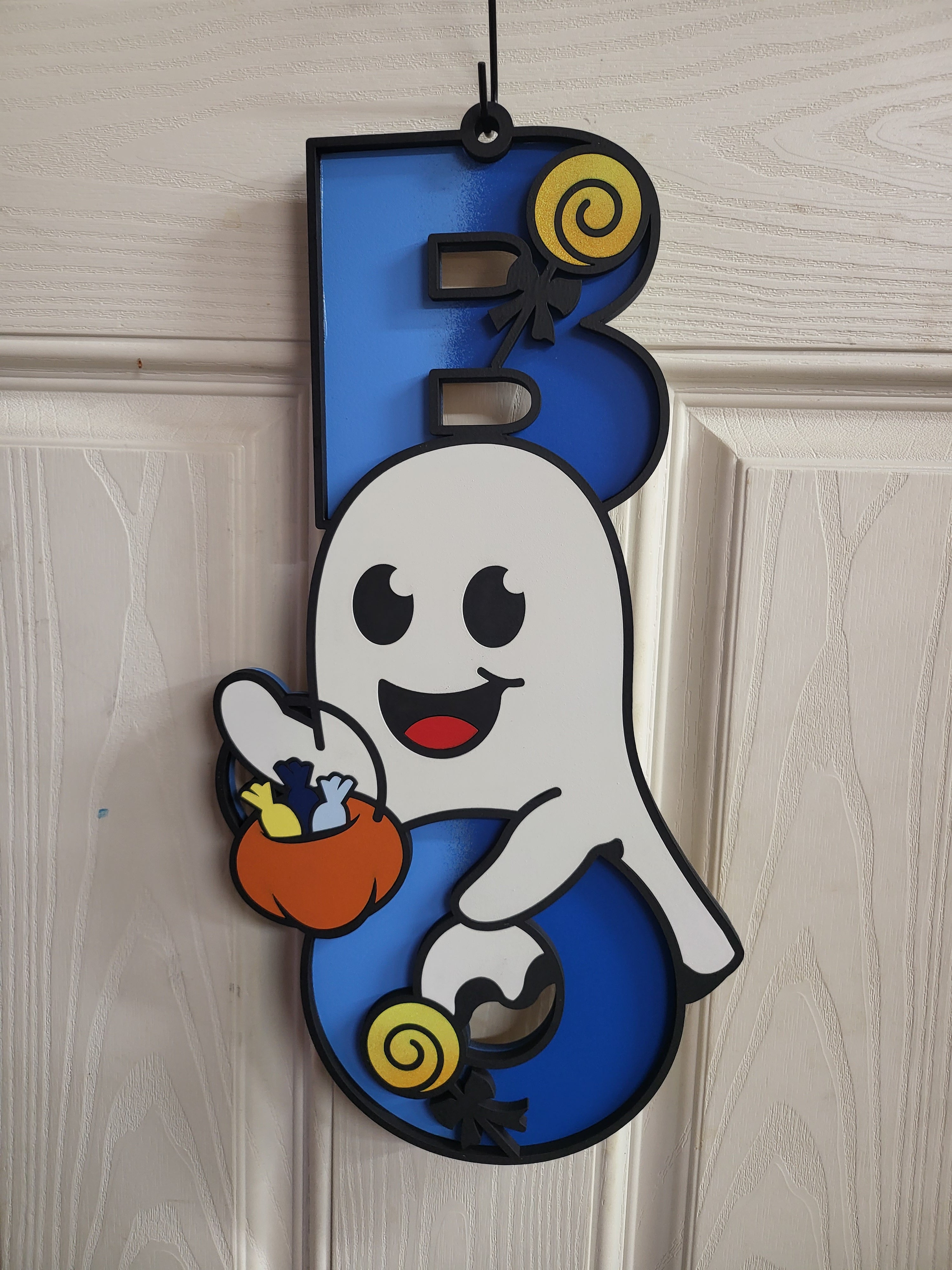 Happy Ghost Door Hanger