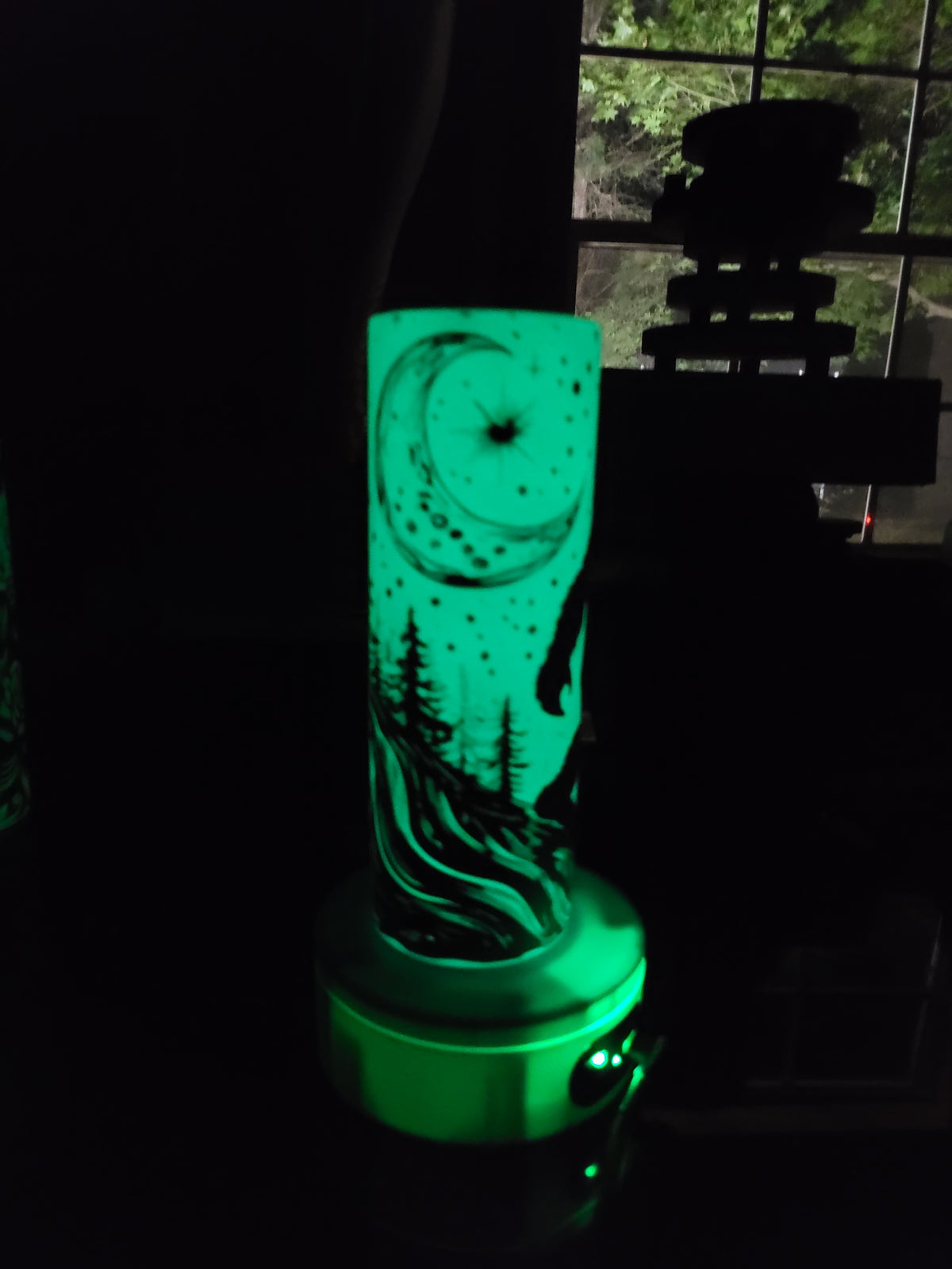 Bigfoot Glow In The Dark Tumbler