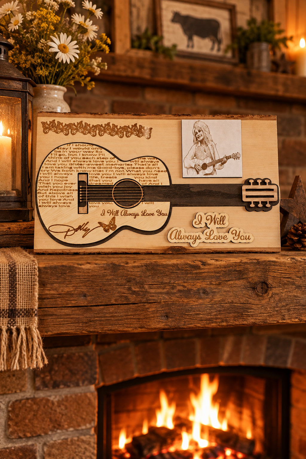 Dolly Guitar Live Edge