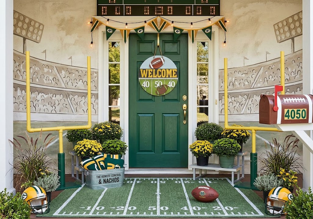 Football Welcome Door Hanger