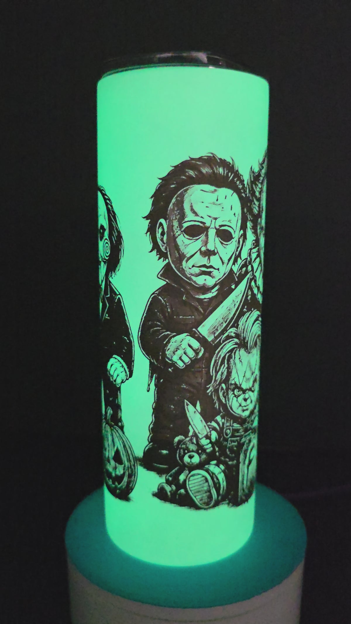 Killer Friends Glowing Tumbler