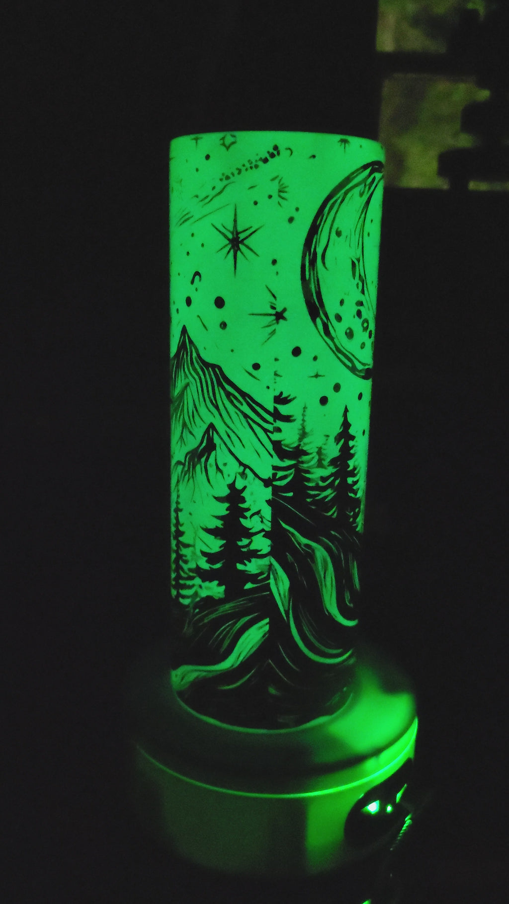 Bigfoot Glow In The Dark Tumbler