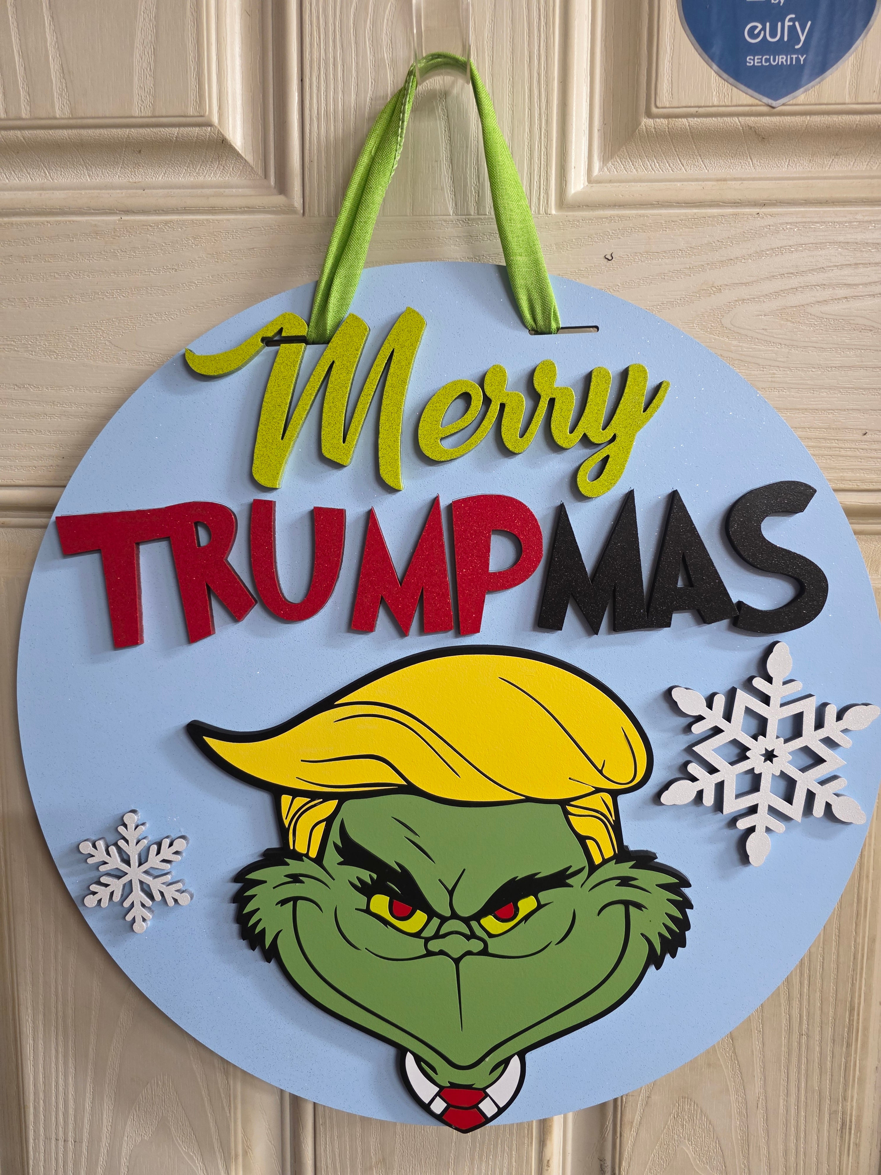 Trumpmas Door Hanger