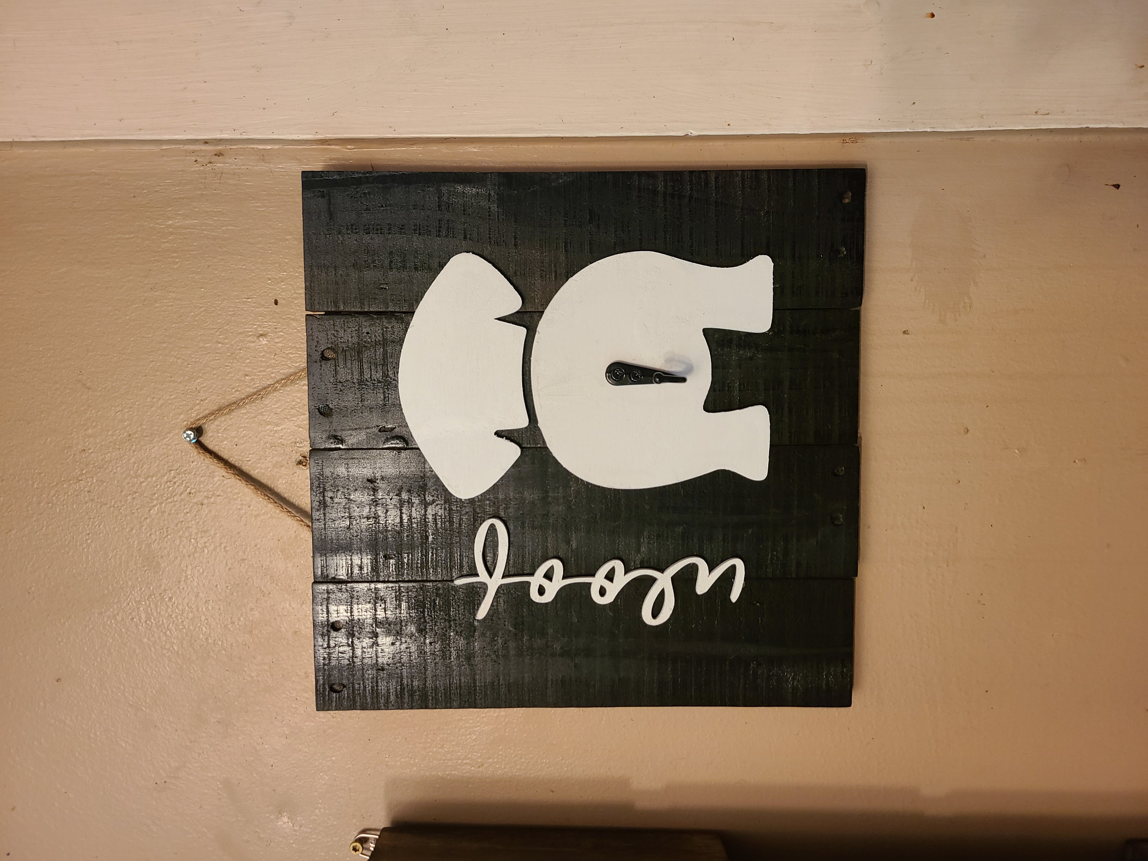 Custom Dog Leash Holder